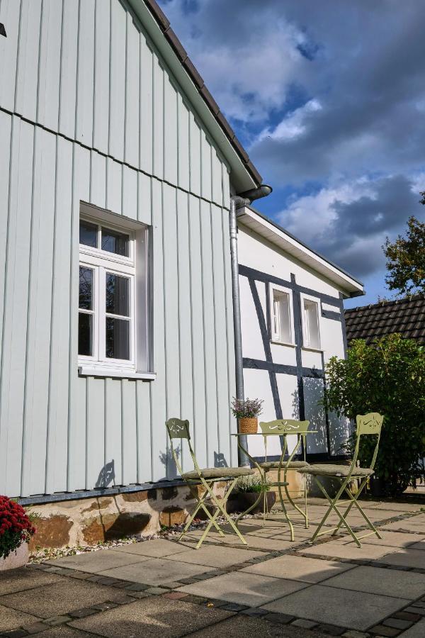 Ferienwohnung Im Fachwerkhof 'Haus In Bewegung' Seelscheid Bagian luar foto