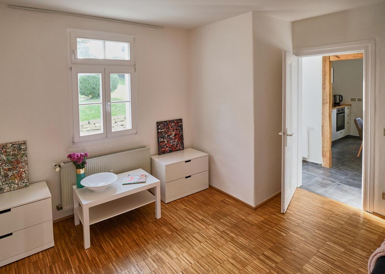 Ferienwohnung Im Fachwerkhof 'Haus In Bewegung' Seelscheid Bagian luar foto
