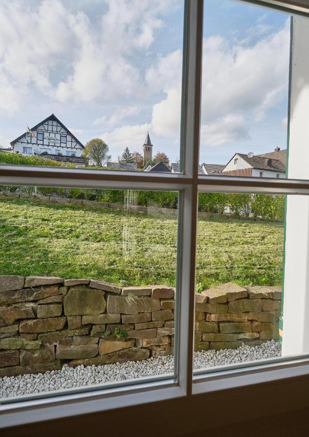 Ferienwohnung Im Fachwerkhof 'Haus In Bewegung' Seelscheid Bagian luar foto